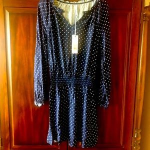 Southern Tide Nautical Navy Lucinda Smocked Dress